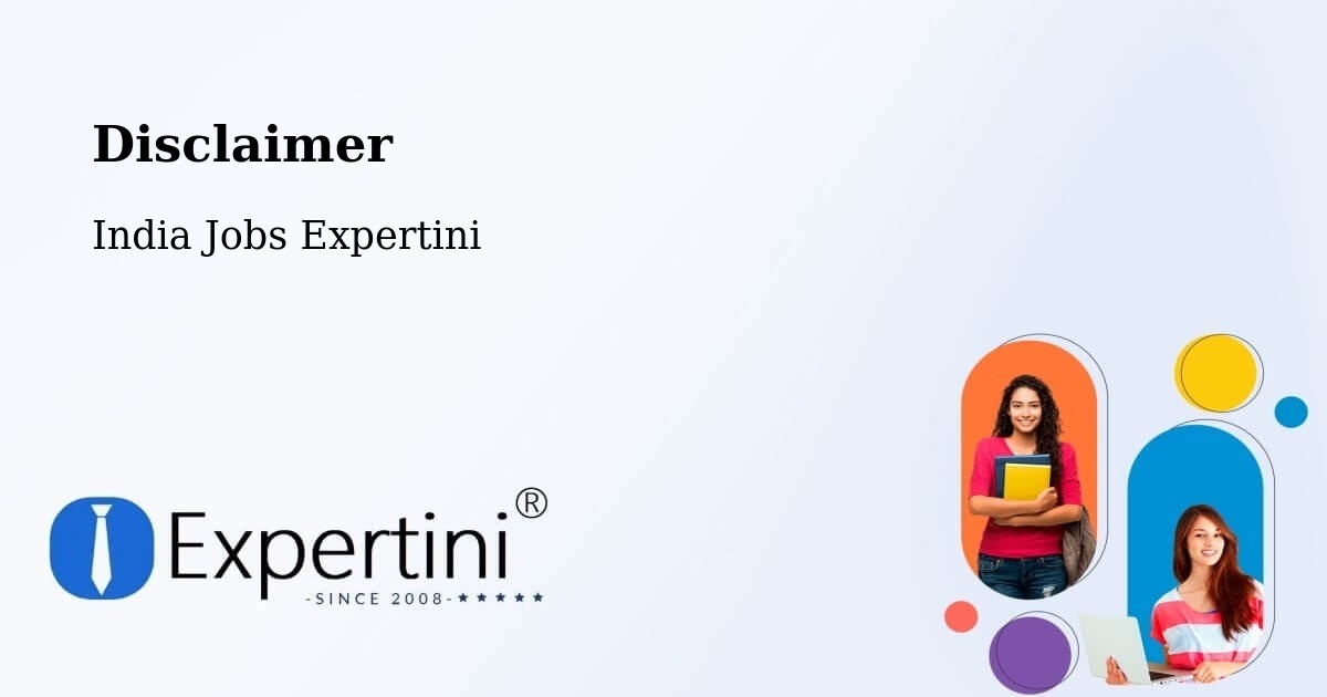 Disclaimer – Borivali - India Jobs Expertini